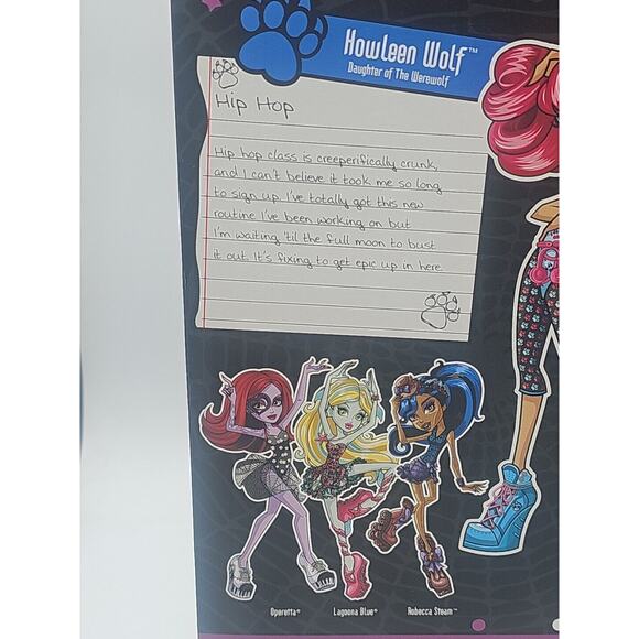 Mattel Monster High Dance Class Howleen Wolf Doll New in Box - Picture 7 of 15